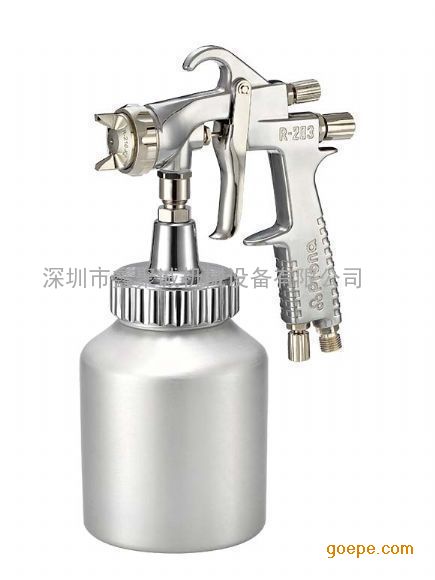 台湾宝丽银色R-871高粘度胶水喷漆喷枪喷胶枪空气油漆枪