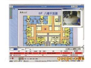 楼层模拟火灾显示屏楼层显示器8611- MDP