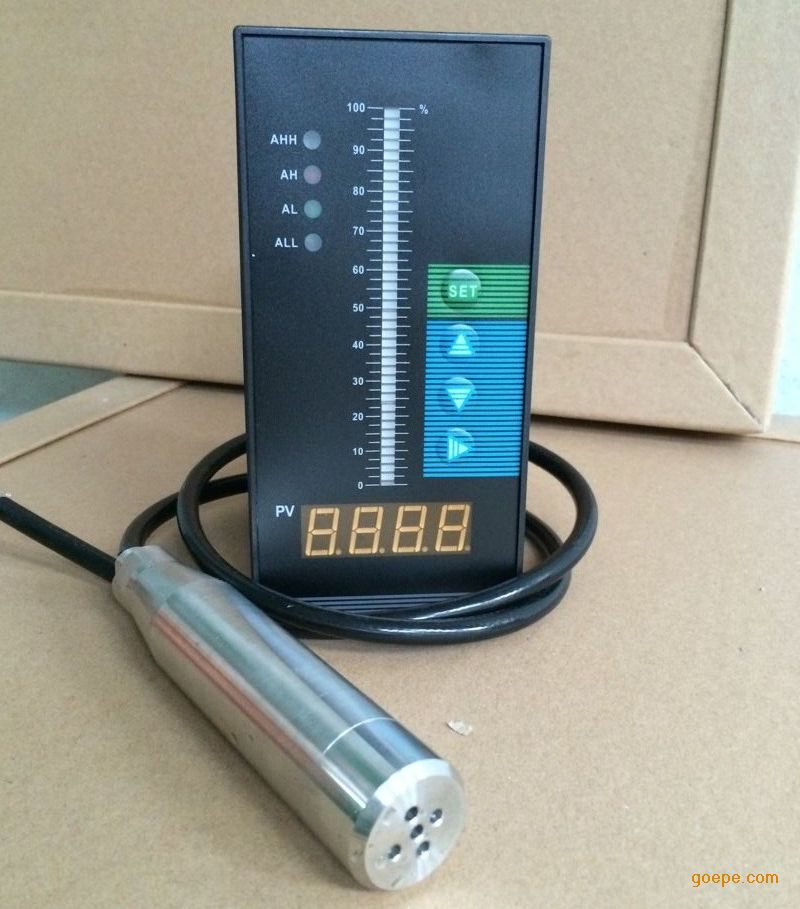投入式液位变送器带数显表液位传感器