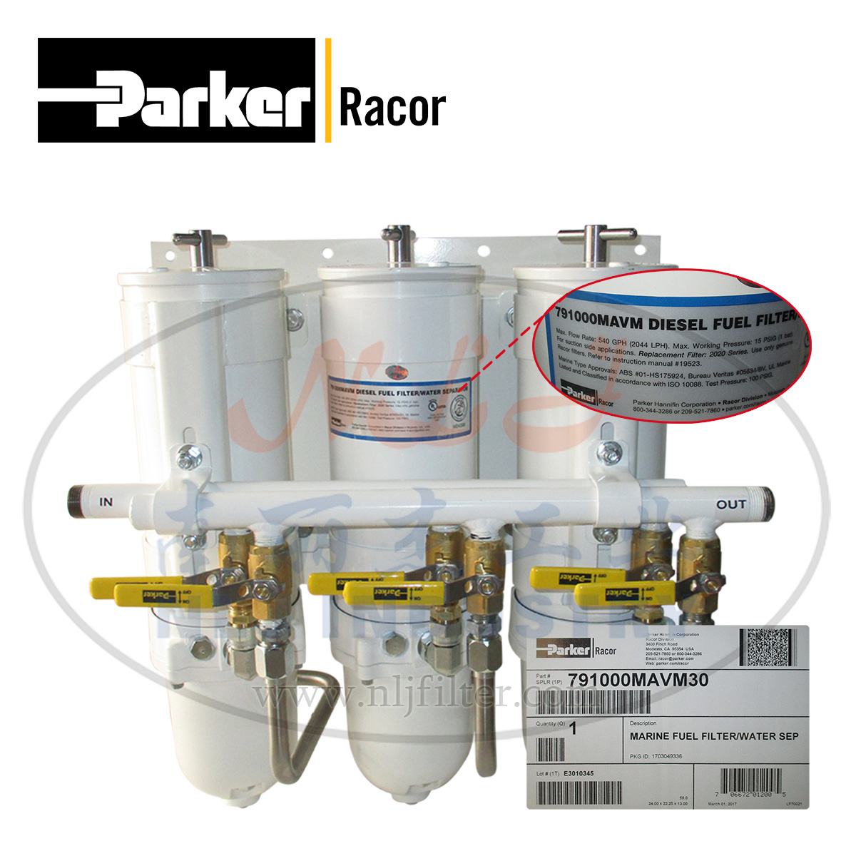 Parker(ɿ)Racorȼ͹/ˮ791000MAVM30