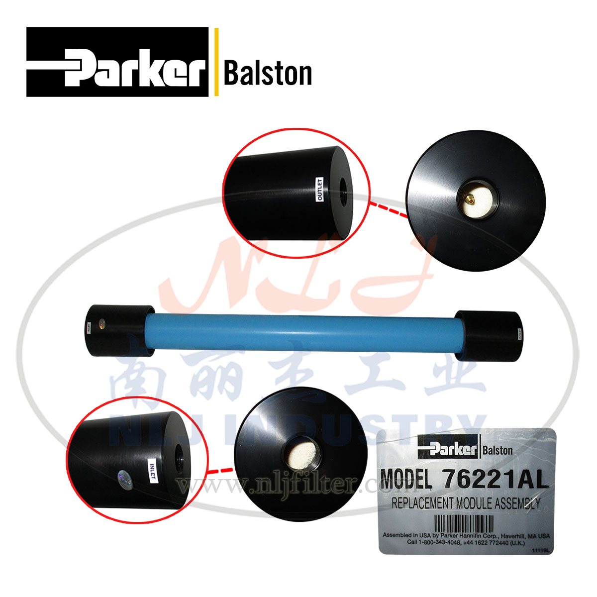 Parker(ɿ)Balston76221AL