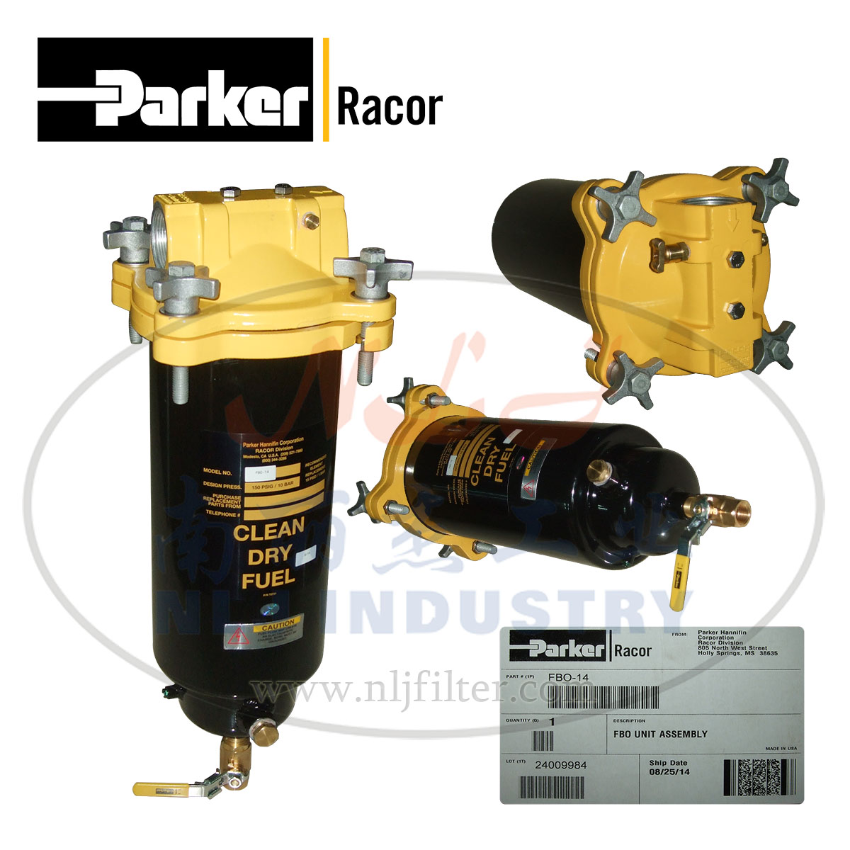 Parker(ɿ)RacorFBO-14 