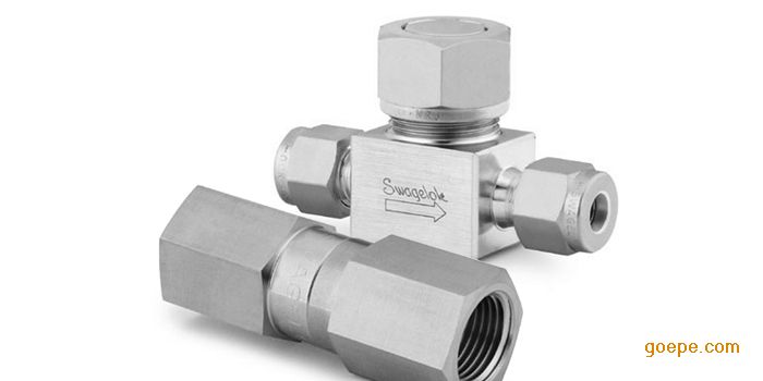 美国世伟洛克不锈钢螺纹单向阀