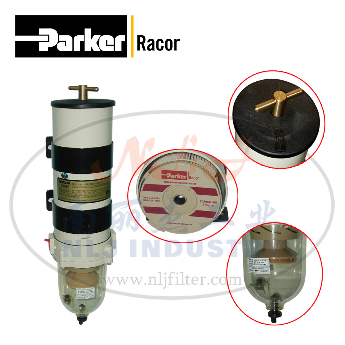 Parker(ɿ)Racorȼ͹/ˮ1000FH2