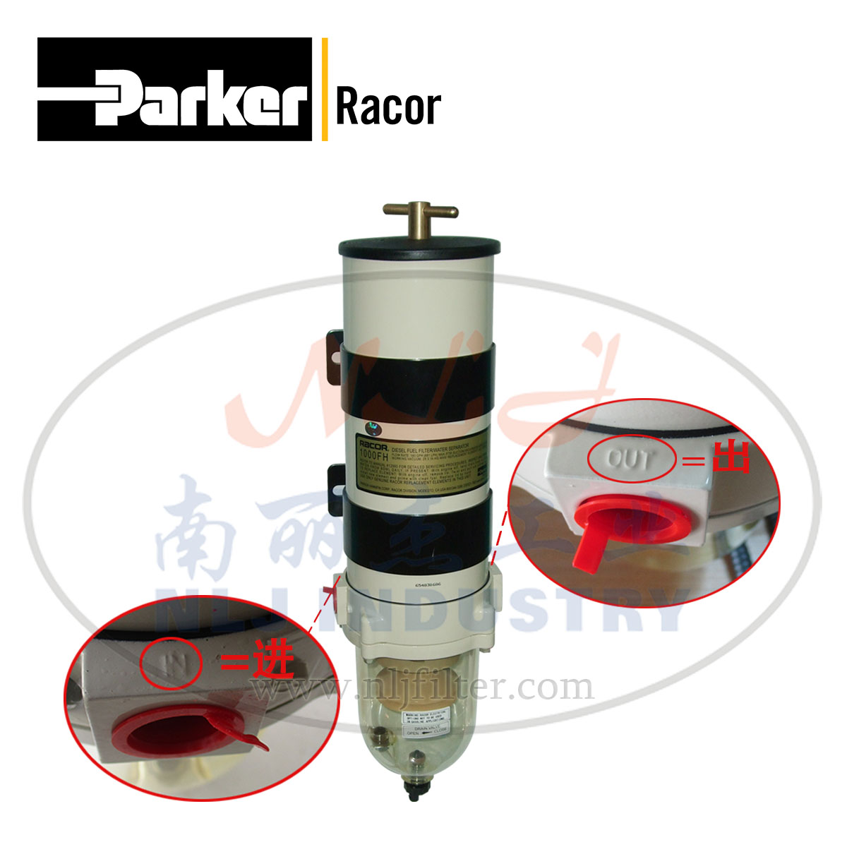 Parker(ɿ)Racorȼ͹/ˮ1002FH10