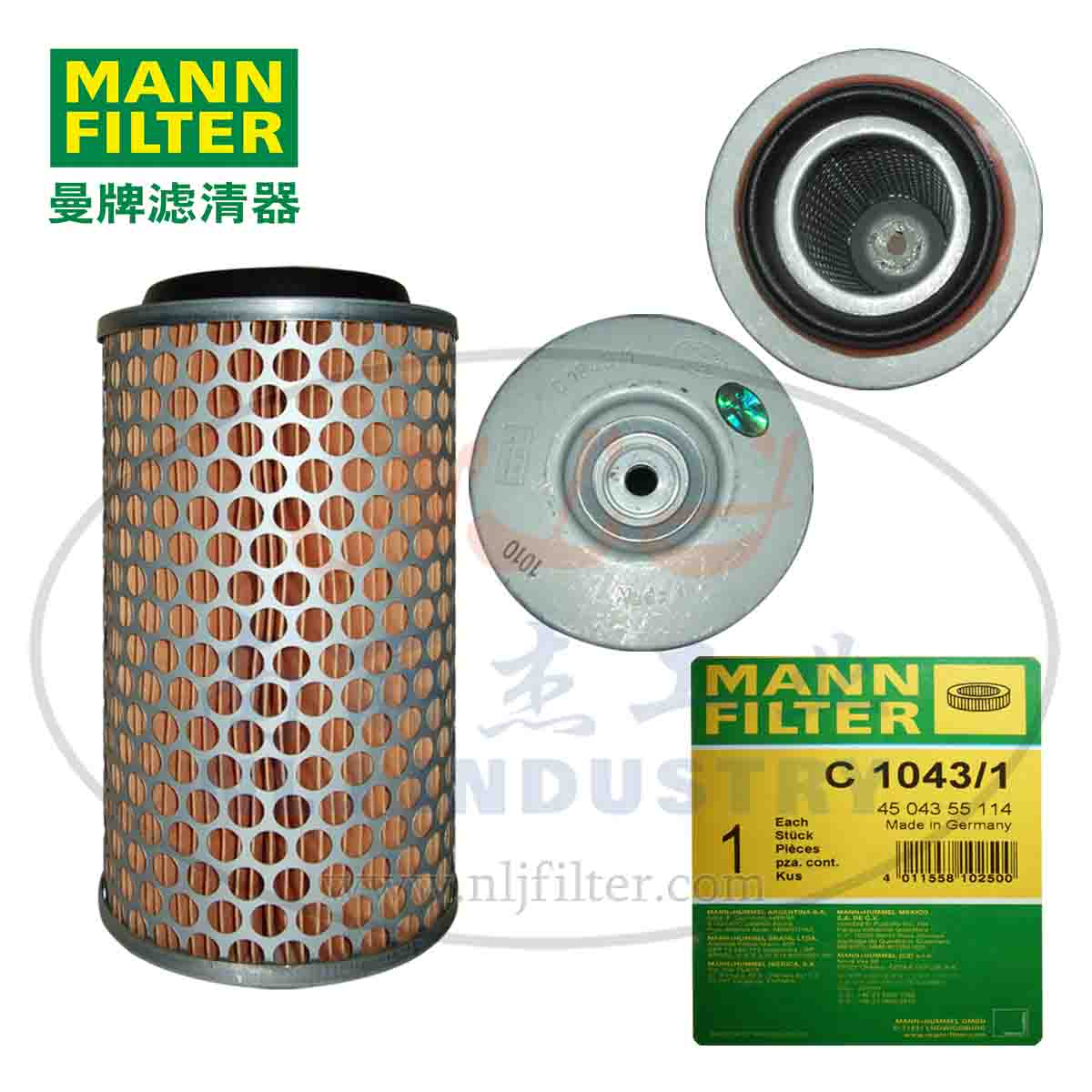 MANN-FILTER()C1043/1