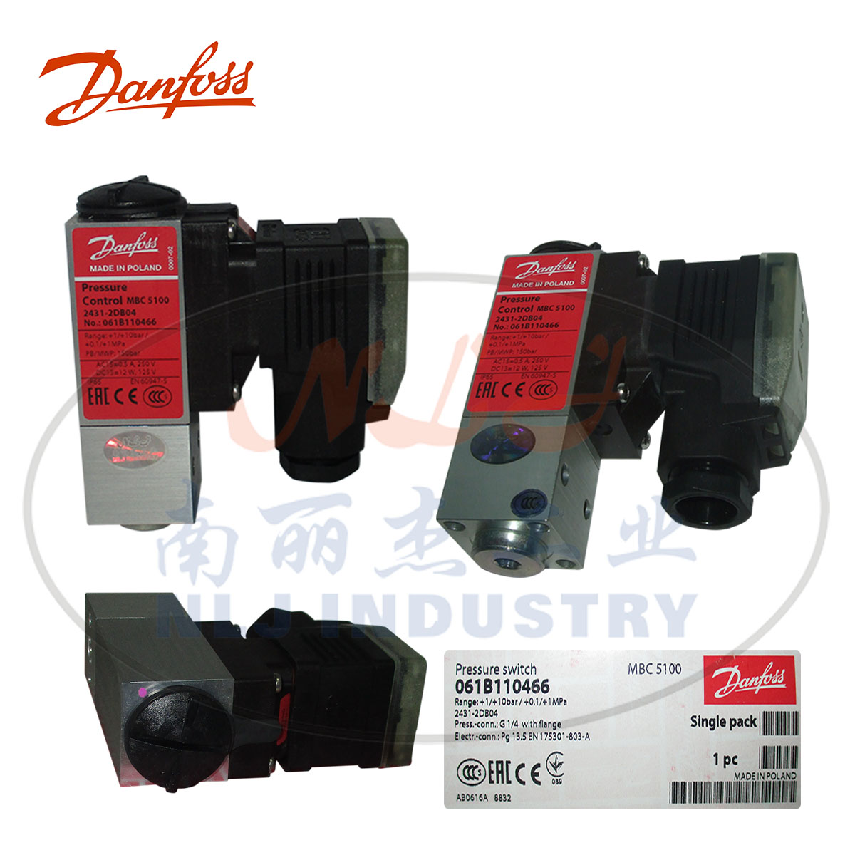 Danfoss˹ѹMBC5100-2431-2DB04 061B110466 