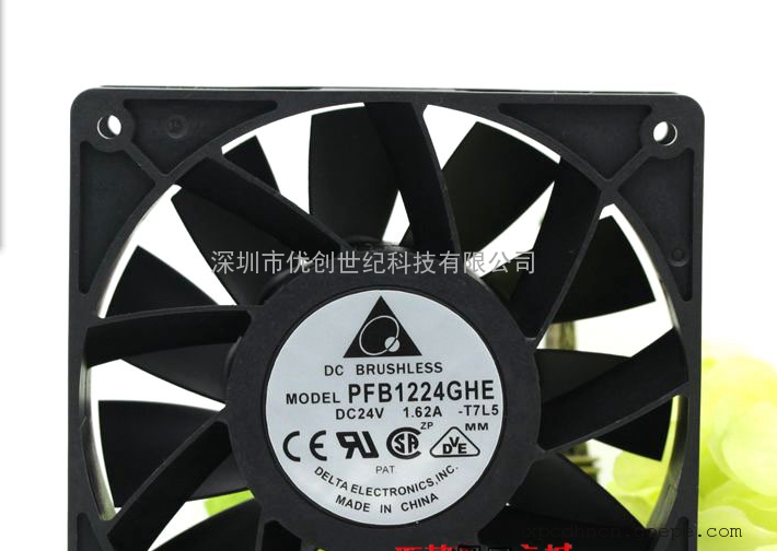 ̨DELTA PFB1224GHE 12038 24V 1.62A 12CM ABBƵ