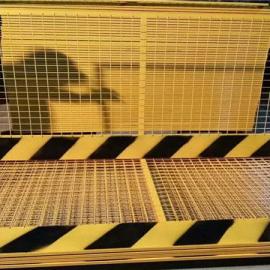 泥浆池围挡|定型护栏黄色围栏|基坑围挡|基坑防护栅栏安全生产