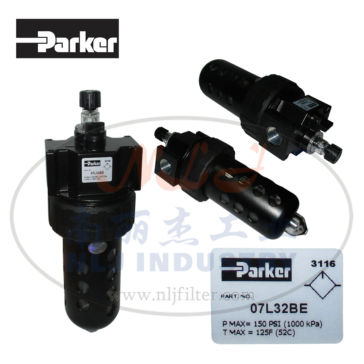 Parker(ɿ)07L32BE