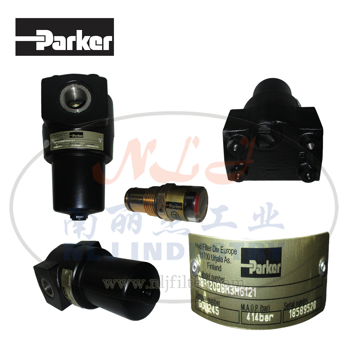 Parker(ɿ)18P120QBM3MG121