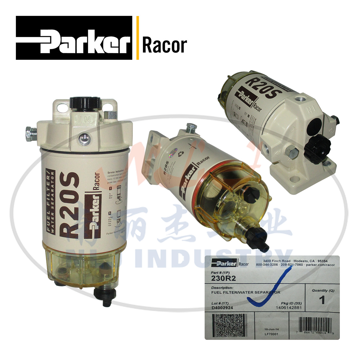 Parker(ɿ)Racorȼ͹/ˮ230R2