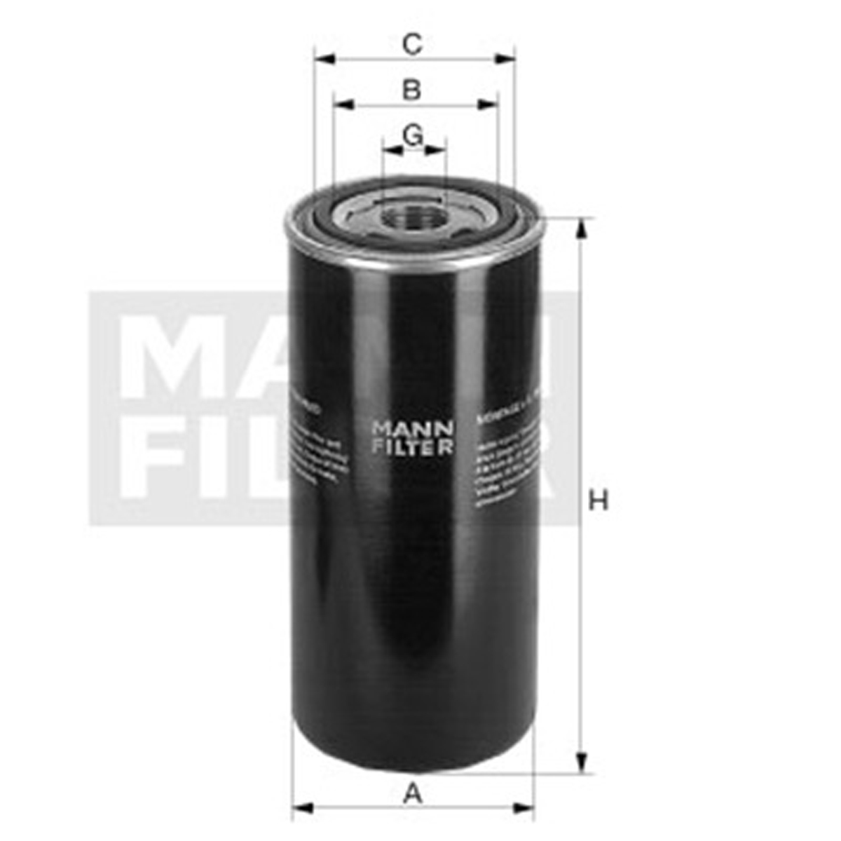 MANN-FILTER()W1150/7