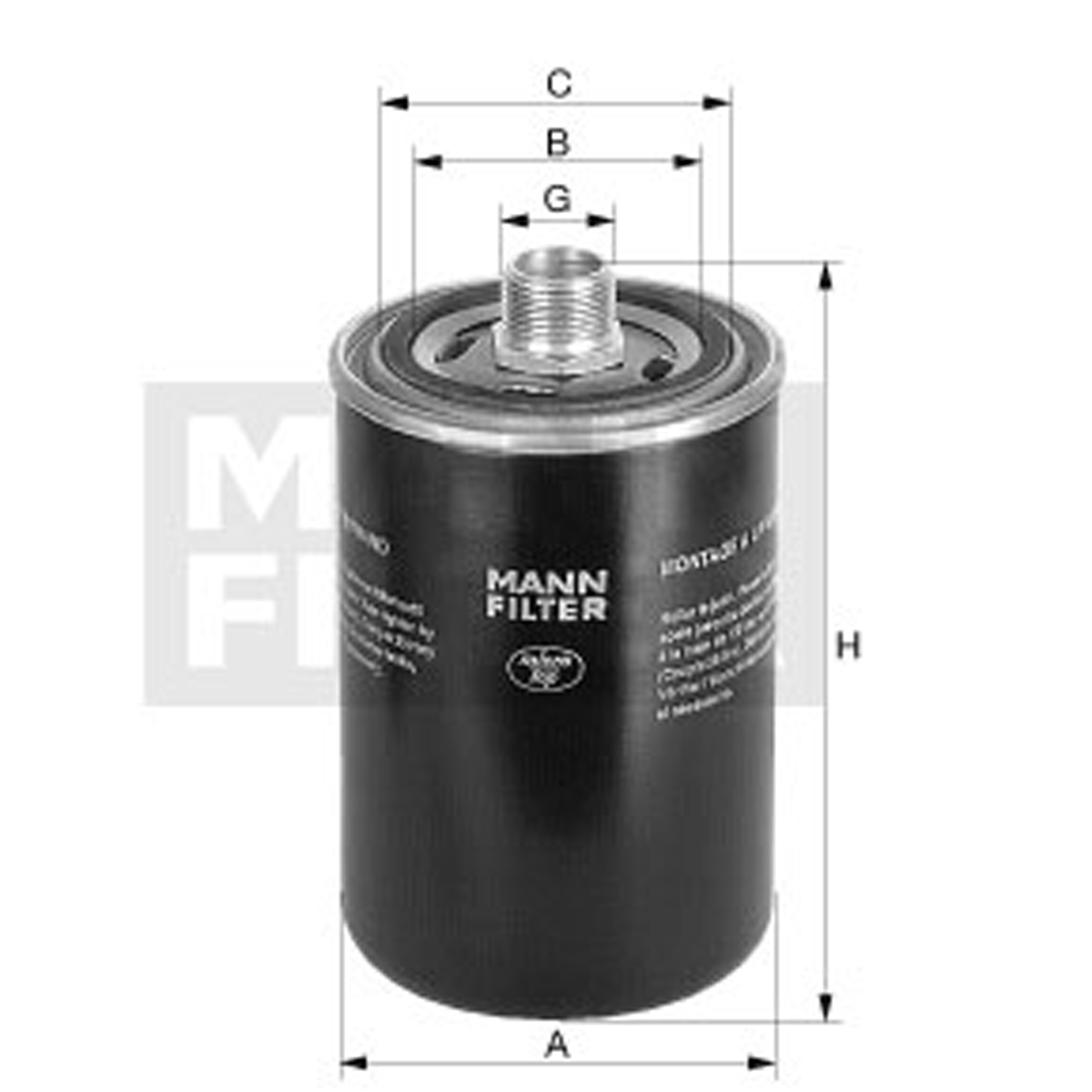 MANN-FILTER()WD940/4