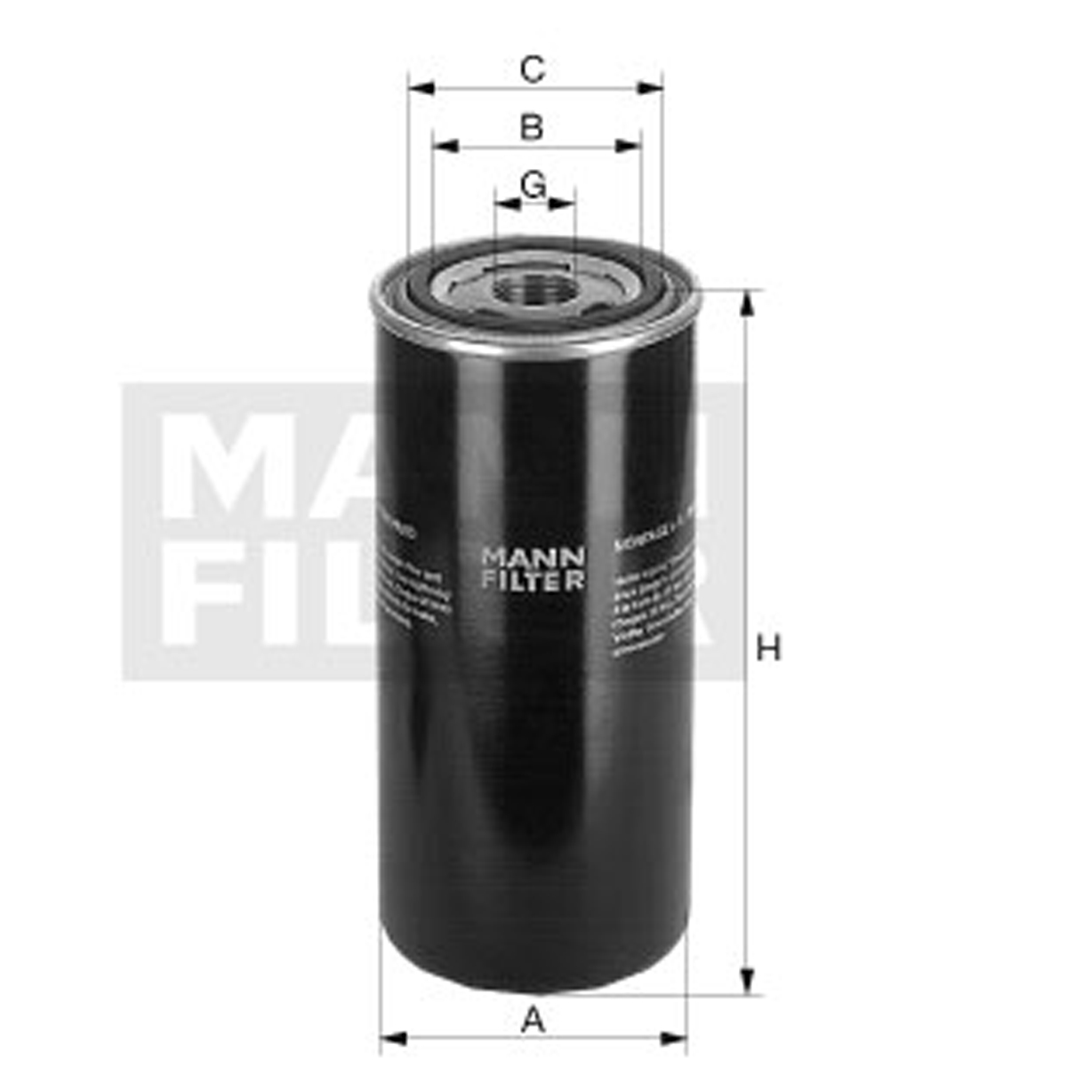 MANN-FILTER()WD8005