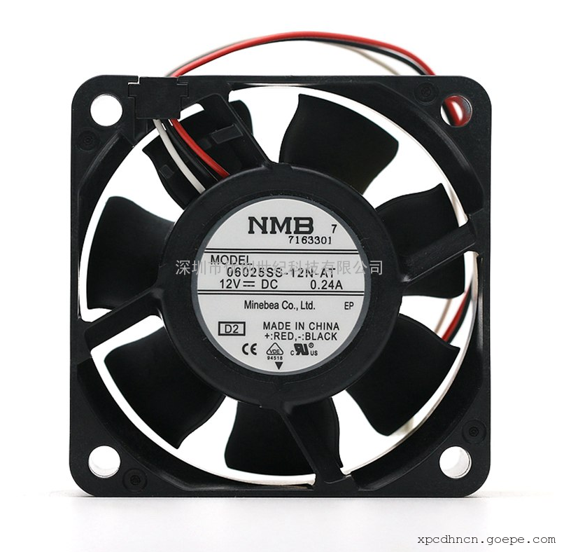 ¿NMB 06025SS-12N-AT 6025 12V 0.24A 6CM/׹ɢȷ