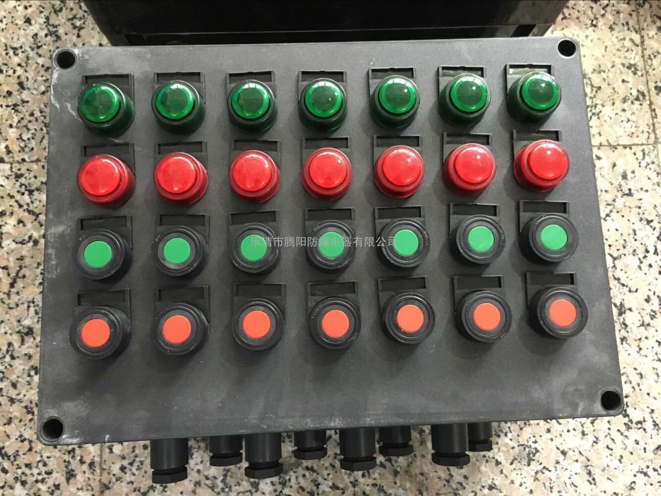 防水防腐按钮箱 机旁终端按钮箱