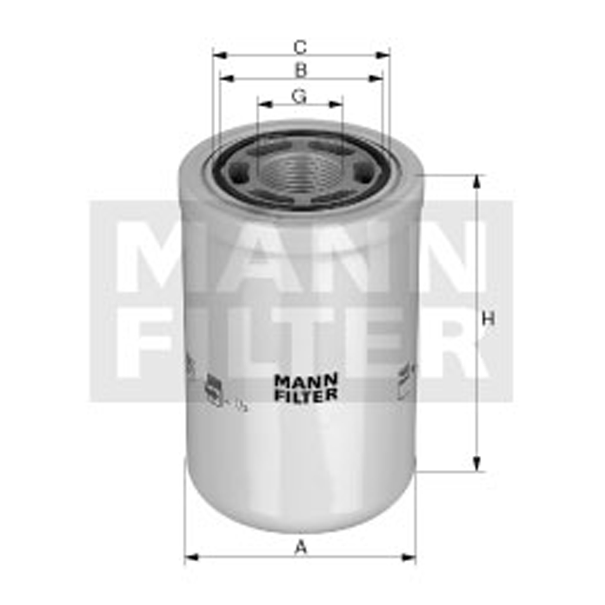 MANN-FILTER()WH1257/2