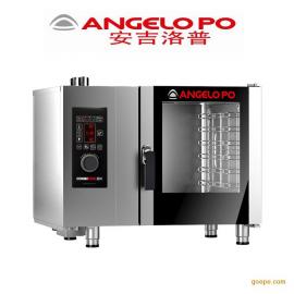 意大利进口 ANGELOPO 安吉洛普6盘智能蒸烤箱 BX61E 智能蒸烤箱