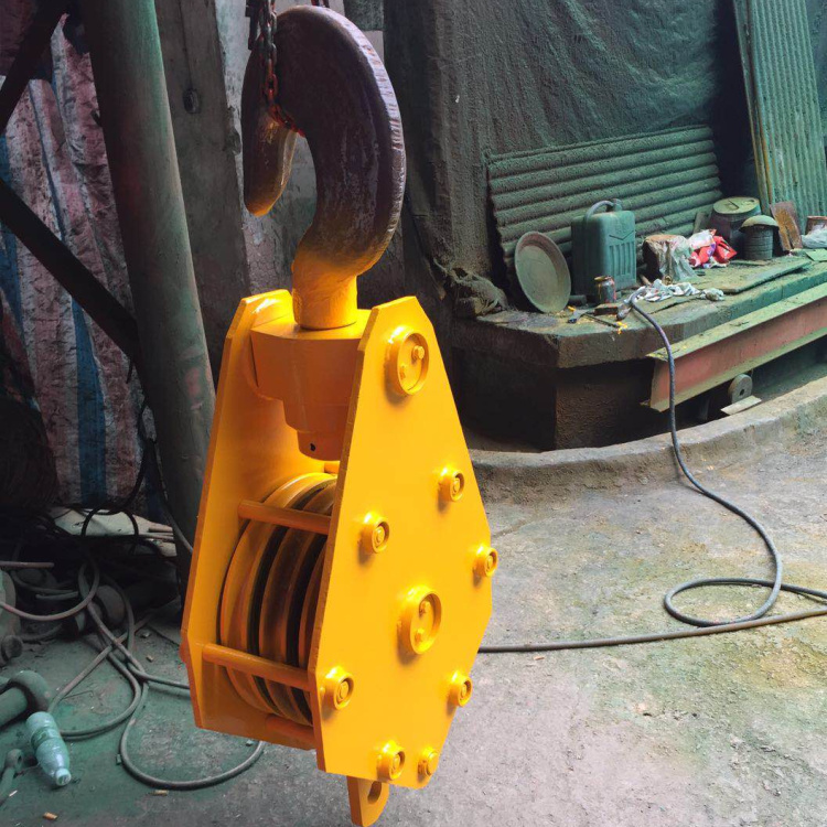 8吨轴承国标滑车规格 单滑轮双轮多轮起重滑车 吊环吊轮