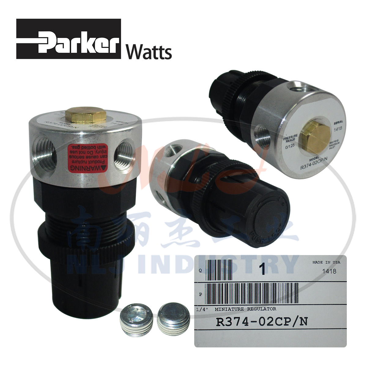 Parker(ɿ)WattsѹR374-02CP/N