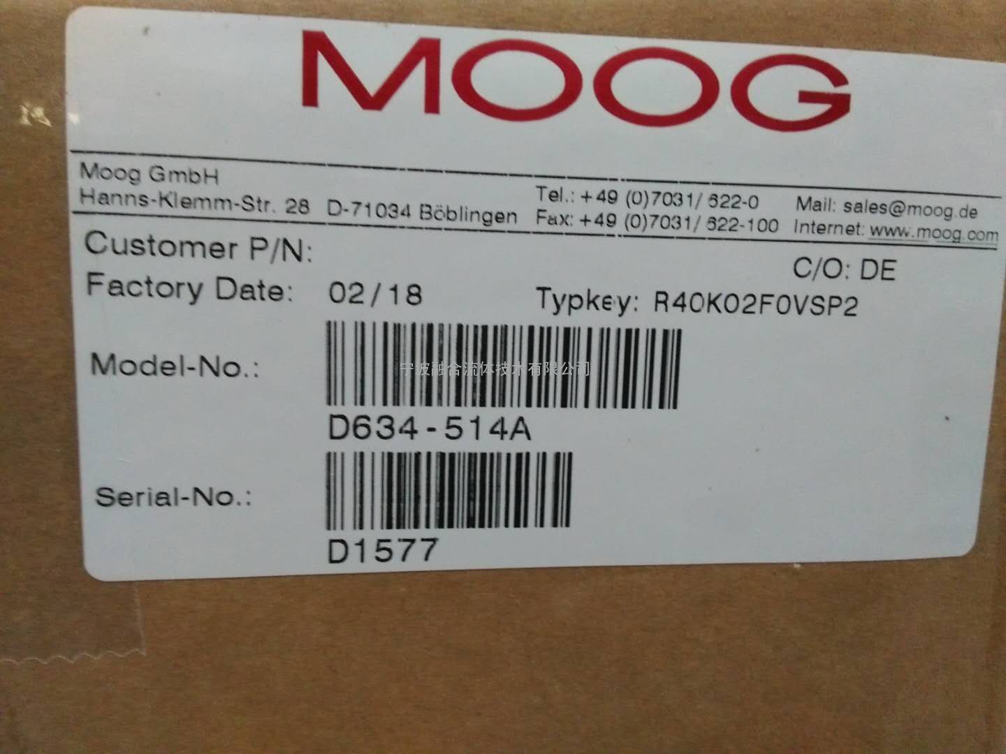 MOOG¸ŷ D634-514A