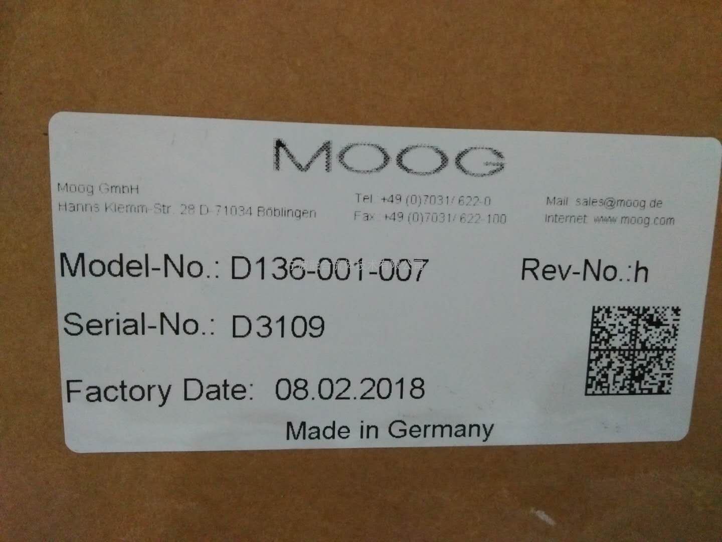 MOOG¸ŷ D136-001-007