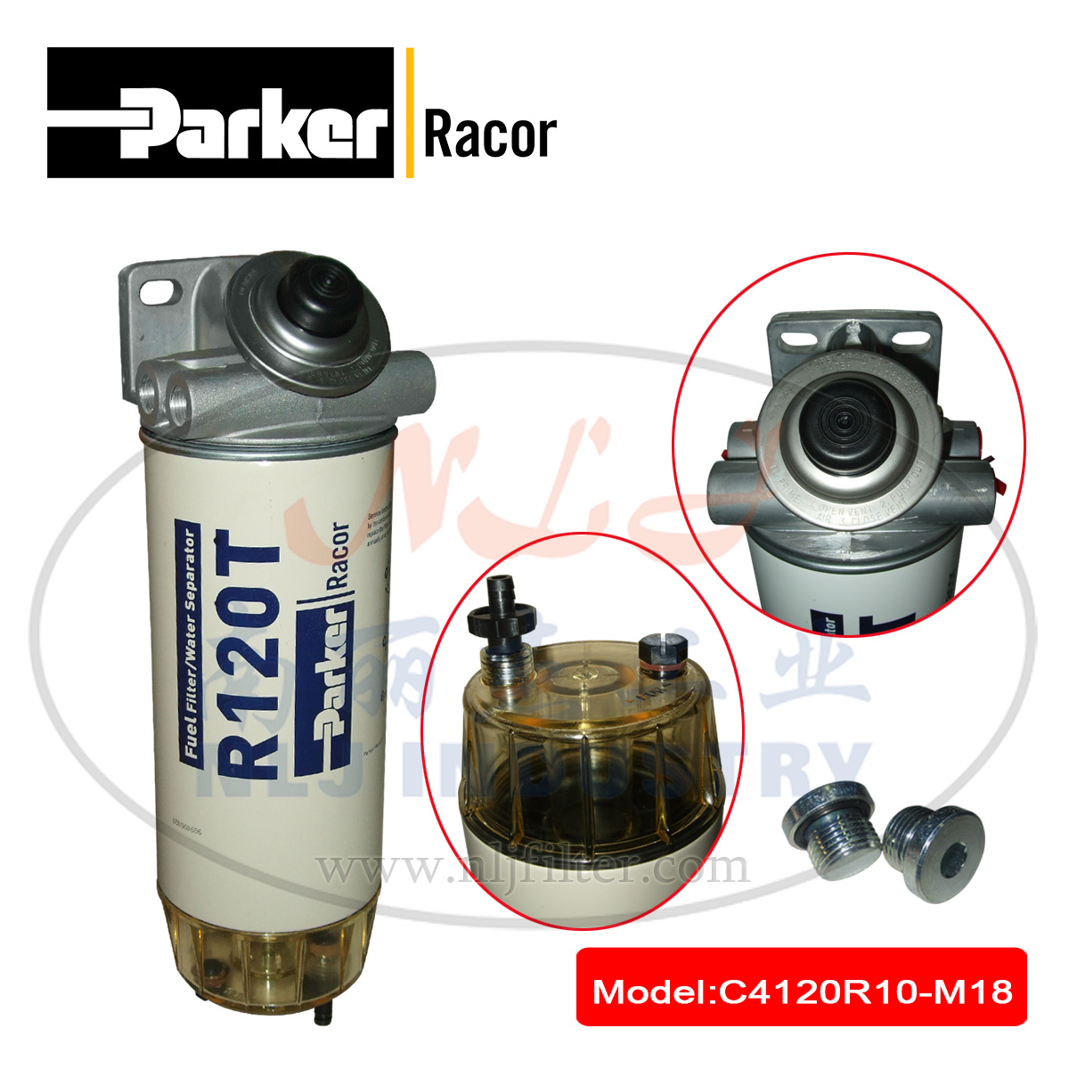 Parker(ɿ)Racorȼ͹/ˮC4120R10-M18