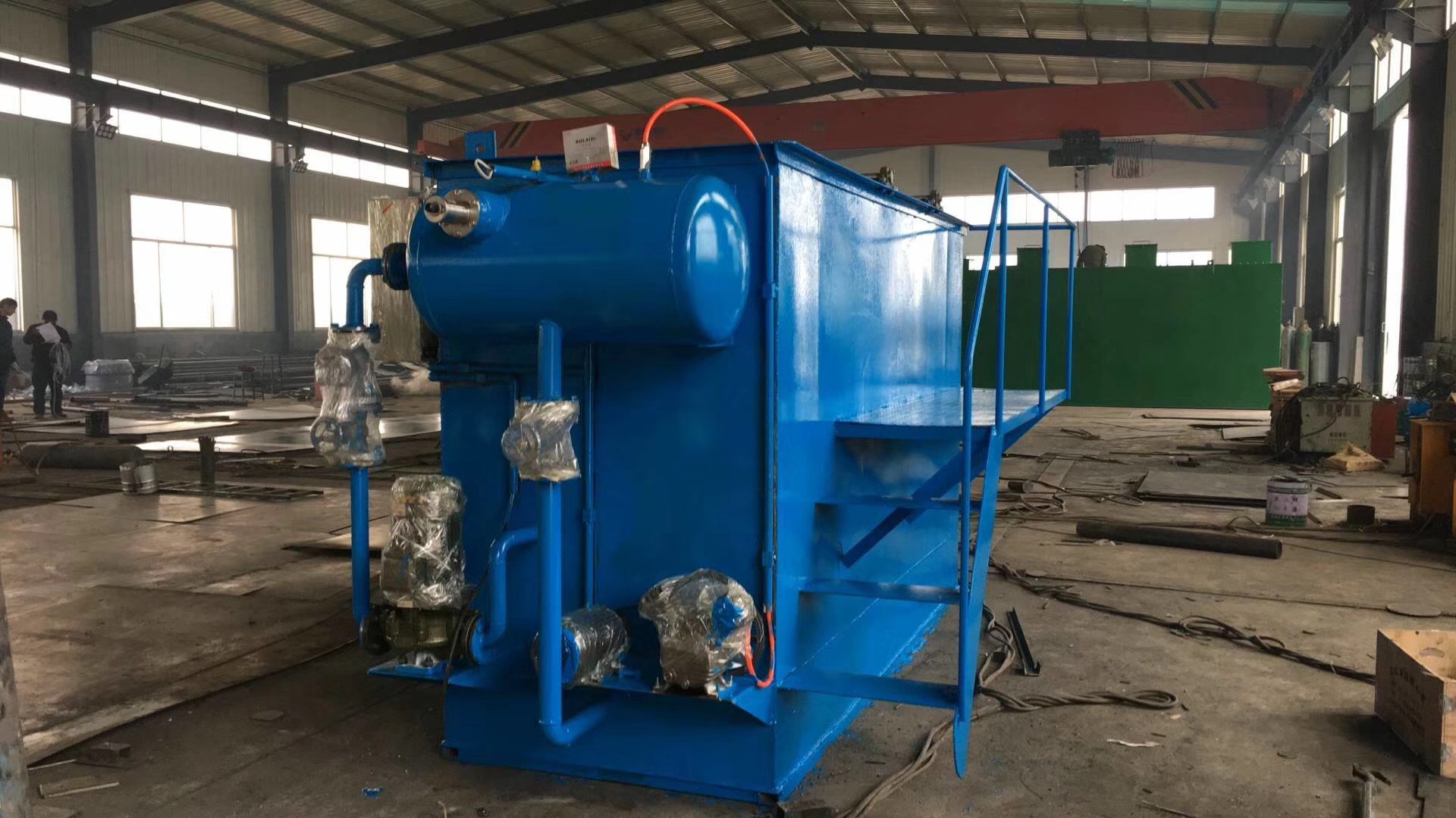 涡凹气浮机工作原理