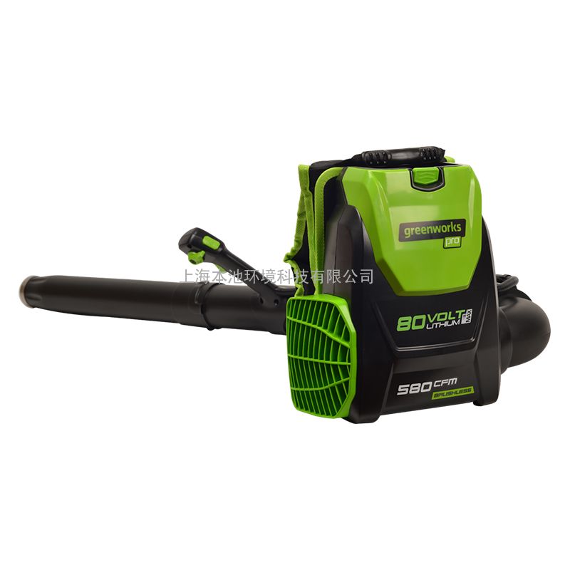 格力博greenworks80v背负式锂电吹风机背负式大风量电动吹风机