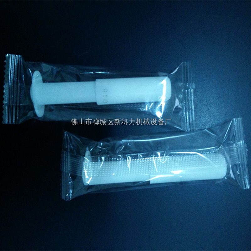 枕式医用注射器包装机 新科力单个独立装袋注射器包装机械