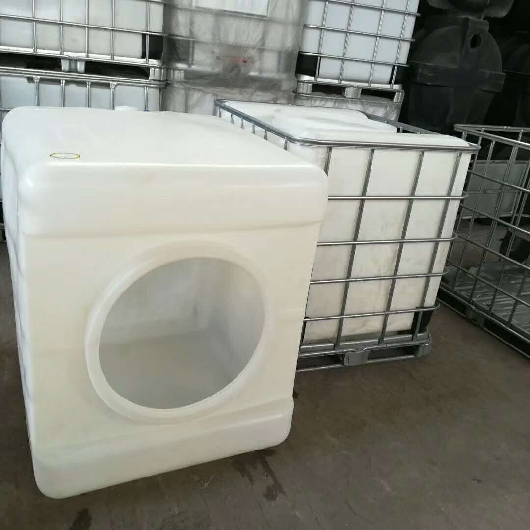 1吨食品级塑料吨桶 650大口径吨桶 说明ibc塑料集装桶厂家定制