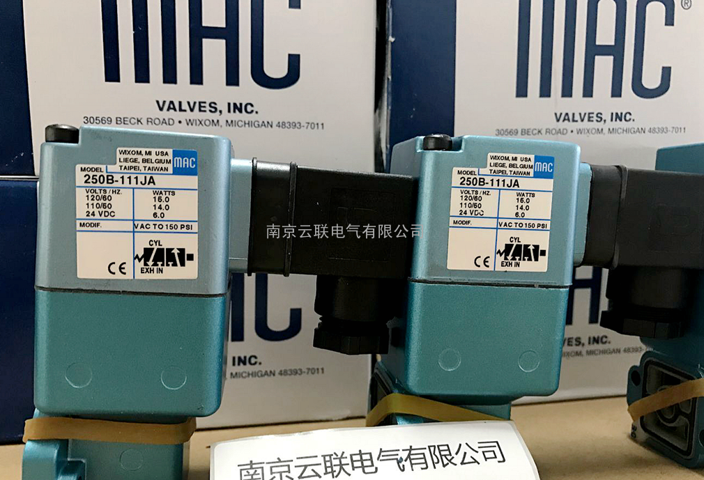 MAC电磁阀250B-111JA