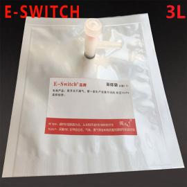 铝箔复合膜气体采样袋3升PP细单阀，E-Switch品牌