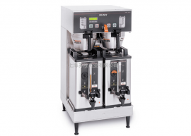 美国BUNN双头液晶智能冲泡咖啡机美式商用蒸馏咖啡机Dual SH DBC