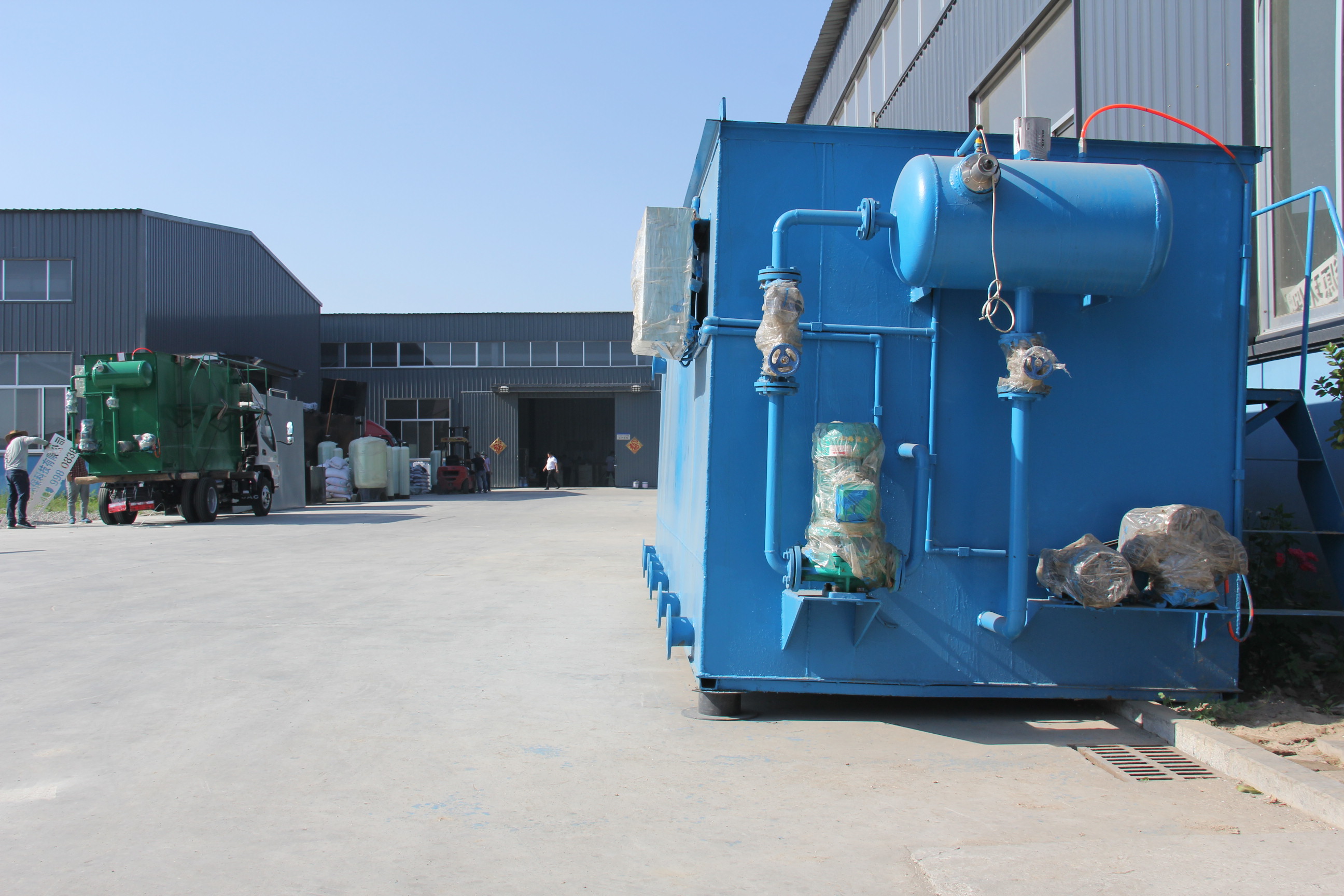 【鲁盛环保】200t/d一体化污水处理装置