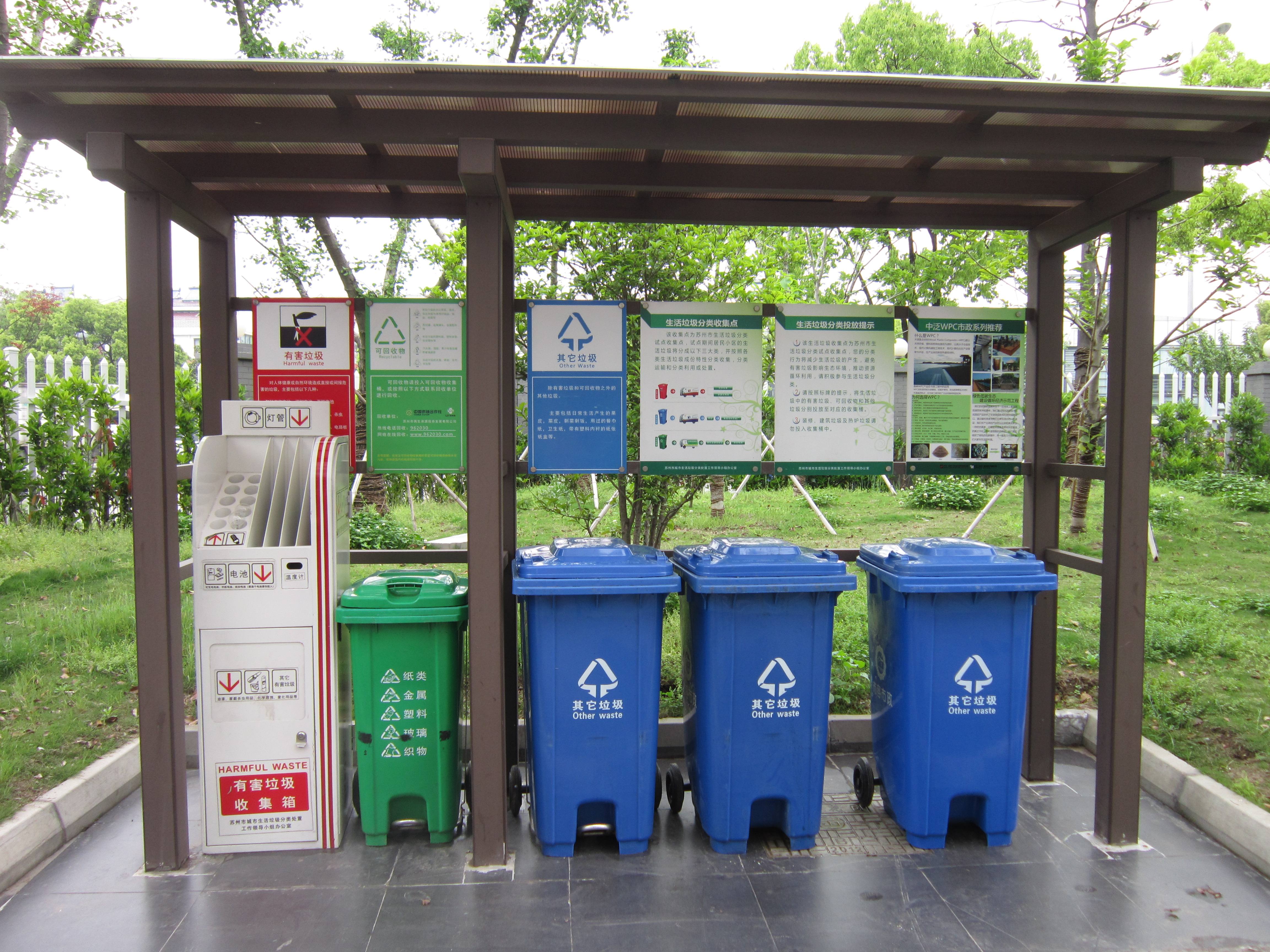 昆山生活垃圾宣传栏,昆山生活垃圾分类亭,昆山垃圾分类定做企业