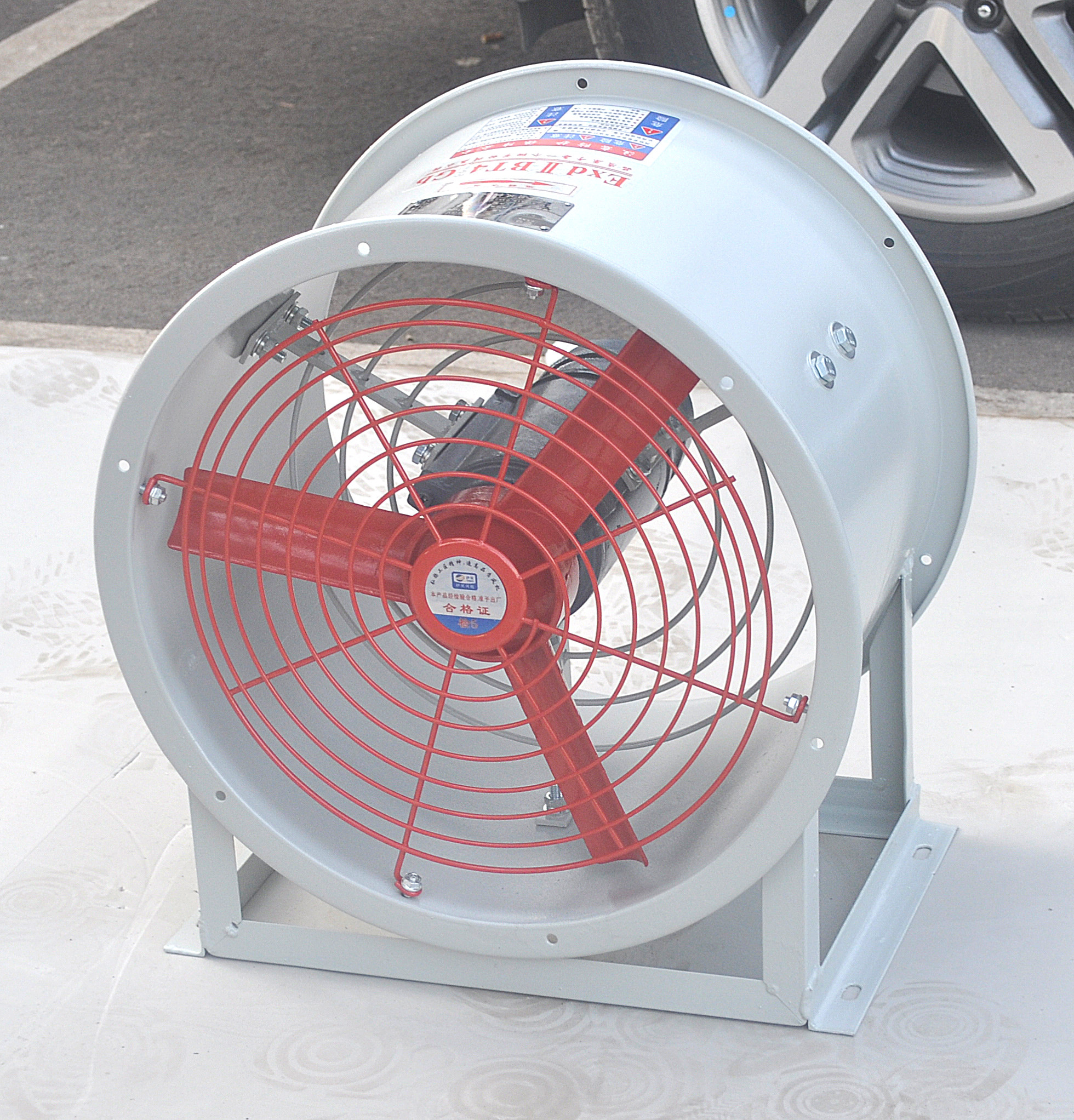 防爆轴流风机bfa-300工业管道风机cbf300mm 0.18kw