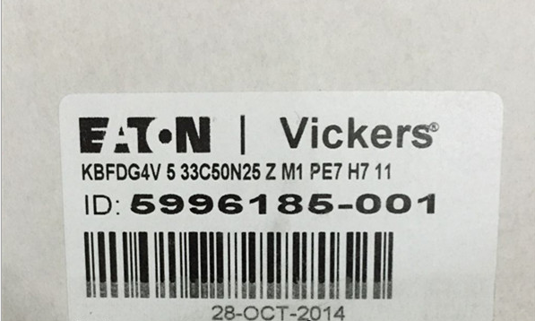 vickersʿKBFDG5V-5-33C80N-X-M1-PE7-H1-10