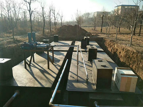 每小时4立方米一体化污水处理设备