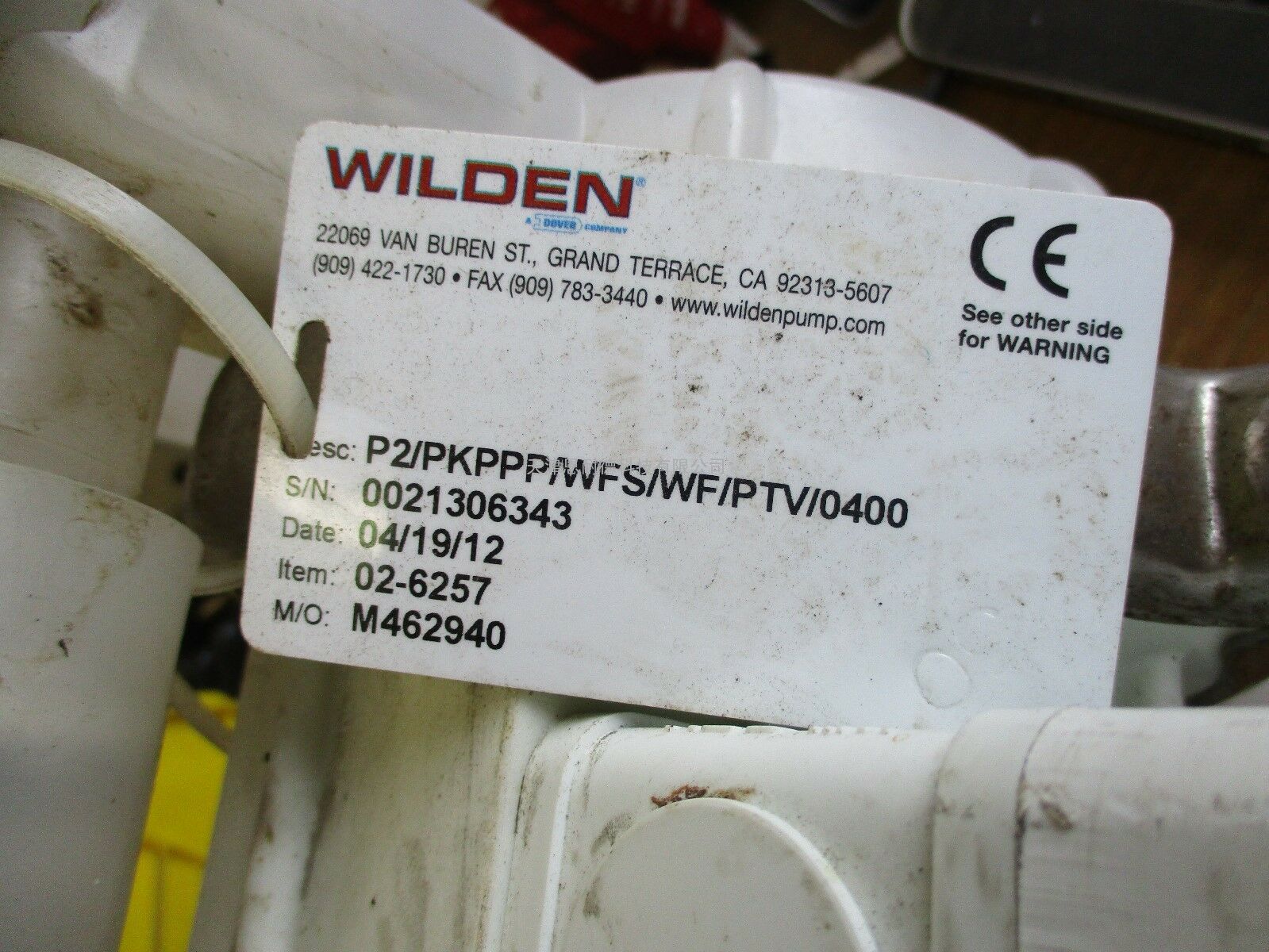 WILDEN P2ĤP2/PKPPP/WFS/WF/PTV/0400