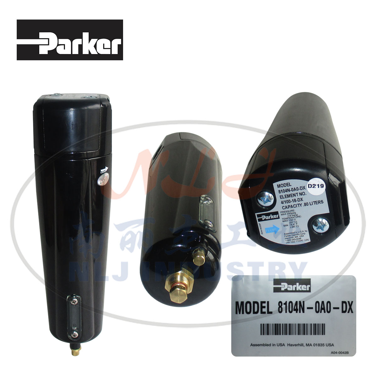Parker(ɿ)8104N-0A0-DX