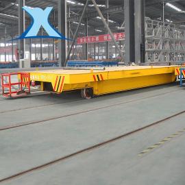百特智能定做轨道平板车 车间运输搬运工具车 电池电动平板车